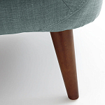 Кресло бирюзовое Pauley Turquoise Armchair варинант исполнения - 4 | Loft Concept в Нижнем Новгороде