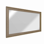 Зеркало прямоугольное с классической деревянной рамой Flowchart варинант исполнения - 1 | Loft Concept в Нижнем Новгороде