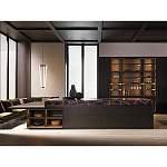 Кухонный гарнитур из красного мрамора и дерева VVD Dada Engenereed Kitchen варинант исполнения - 2 | Loft Concept в Нижнем Новгороде