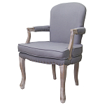 Кресло Aubrey Classical Armchair grey flax варинант исполнения - 3 | Loft Concept в Нижнем Новгороде