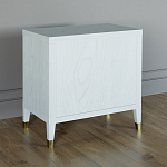 Прикроватная тумбочка с полкой Elsa Dreams White варинант исполнения - 4 | Loft Concept в Нижнем Новгороде