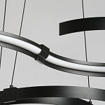 Люстра подвесная светодиодная в виде волнообразной ленты Ribbon Vortex варинант исполнения - 5 | Loft Concept в Нижнем Новгороде