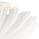 Потолочный светильник белый с рельефным абажуром Feminine Shape варинант исполнения - 1 | Loft Concept в Нижнем Новгороде