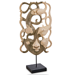 Маска ручной работы деревянная резная Roots Мask варинант исполнения - 1 | Loft Concept в Нижнем Новгороде