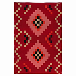 Плед хлопковый по мотивам башкирских орнаментов Ural and Siberian Patterns варинант исполнения - 1 | Loft Concept в Нижнем Новгороде