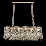 Люстра овальная с хрустальными подвесками Roul Crystal Light варинант исполнения - 1 | Loft Concept в Нижнем Новгороде