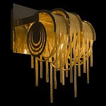 Бра с перфорированными металлическими дугами и цепочками 22 см Atlantis Chain варинант исполнения - 2 | Loft Concept в Нижнем Новгороде