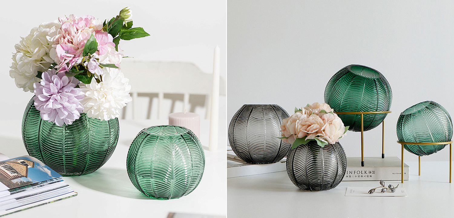Ваза на подставке Vase Golden Throat Ball Ваза на подставке Vase Golden Throat Ball - Loft-Concept в Нижнем Новгороде