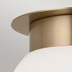 Потолочный светильник с белым матовым шарообразным плафоном Kichler варинант исполнения - 2 | Loft Concept в Нижнем Новгороде