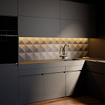 Гипсовая 3D панель с принтографией PM-104 варинант исполнения - 2 | Loft Concept в Нижнем Новгороде