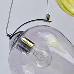 Люстра каскадная с 5-ю разноцветными стеклянными плафонами Kaleido варинант исполнения - 9 | Loft Concept в Нижнем Новгороде