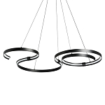 Люстра подвесная светодиодная в виде волнообразной ленты Ribbon Vortex варинант исполнения - 1 | Loft Concept в Нижнем Новгороде