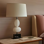 Настольная лампа на фигурном мраморном основании Conundrum варинант исполнения - 4 | Loft Concept в Нижнем Новгороде