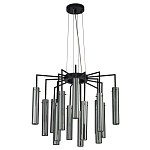 Люстра со стеклянными цилиндрическими плафонами Luminous Cylinders Smoky варинант исполнения - 2 | Loft Concept в Нижнем Новгороде