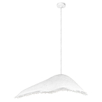 Подвесной светильник с асимметричным волнообразным абажуром и фактурной бахромой по краю Tactile Line варинант исполнения - 8 | Loft Concept в Нижнем Новгороде