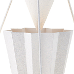 Люстра светодиодная белая геометрической формы с рифленым плафоном White Geometric Lamps варинант исполнения - 2 | Loft Concept в Нижнем Новгороде