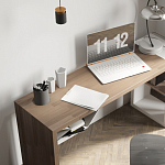 Письменный стол прямоугольный с полочкой под столешницей EcoComb варинант исполнения - 3 | Loft Concept в Нижнем Новгороде