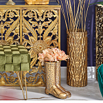 Ваза в форме сапог с рельефной текстурой и ручками Vase Boot варинант исполнения - 6 | Loft Concept в Нижнем Новгороде