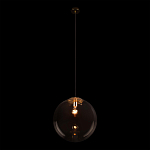 Подвесной светильник со стеклянным прозрачным плафоном в форме шара и золотыми металлическим акцентами 30 ClassiCon варинант исполнения - 3 | Loft Concept в Нижнем Новгороде