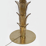 Торшер Glass Decorated Palm Floor Lamp Blue Листья Пальмы  варинант исполнения - 5 | Loft Concept в Нижнем Новгороде