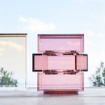 Стол журнальный в форме кубов Acrylic Furniture Lumina Crimson Clarity варинант исполнения - 9 | Loft Concept в Нижнем Новгороде