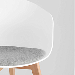 Стул из пластика с мягким сиденьем Eames варинант исполнения - 6 | Loft Concept в Нижнем Новгороде