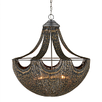 Люстра в форме колокола с декором из тонких железных нитей Jagged Pattern варинант исполнения - 3 | Loft Concept в Нижнем Новгороде