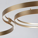 Люстра подвесная светодиодная в виде волнообразной ленты Ribbon Vortex варинант исполнения - 18 | Loft Concept в Нижнем Новгороде