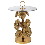 Столик металлический Golden Flower варинант исполнения - 1 | Loft Concept в Нижнем Новгороде