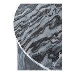 Столик кофейный с столешницей из черного мрамора Compact Black Marble Table варинант исполнения - 5 | Loft Concept в Нижнем Новгороде