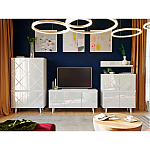 Полка с зеркальным декором Arden Mirror Shelf варинант исполнения - 5 | Loft Concept в Нижнем Новгороде