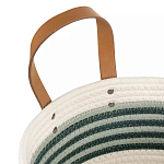 Корзина для хранения с ручками плетеная Interlacement Green  варинант исполнения - 2 | Loft Concept в Нижнем Новгороде