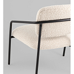 Кресло лаунж Rooney букле белый варинант исполнения - 3 | Loft Concept в Нижнем Новгороде