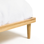 Кровать из массива дуба с пружинным блоком Mateta варинант исполнения - 7 | Loft Concept в Нижнем Новгороде