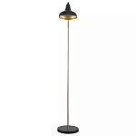 Торшер с плафоном в форме купола в сочетании черного и золотистого цвета Minimalist Execution варинант исполнения - 3 | Loft Concept в Нижнем Новгороде