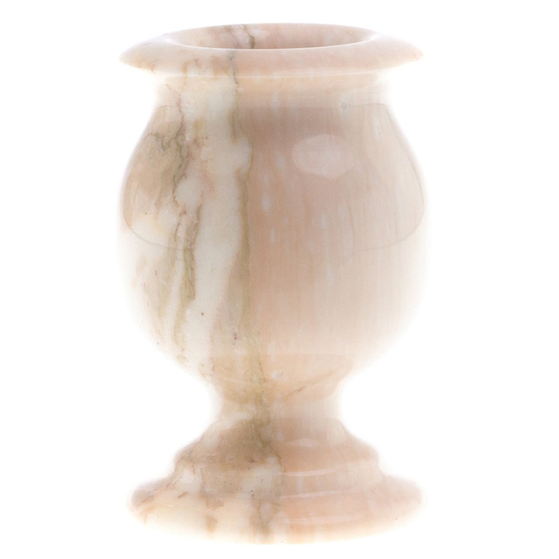 Ваза для цветов из натурального мрамора  Marble Vase Бежевый в Нижнем Новгороде | Loft Concept 