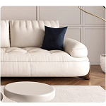 Диван кожаный с каркасом из массива дерева Furniture Medieval варинант исполнения - 4 | Loft Concept в Нижнем Новгороде