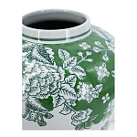 Ваза с зелеными цветочными и птичьими мотивами Vase Inspired by Nature варинант исполнения - 3 | Loft Concept в Нижнем Новгороде