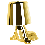 Настольная лампа фигурная цвета золото с гладким абажуром Высота 16 см Sophia варинант исполнения - 6 | Loft Concept в Нижнем Новгороде