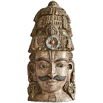 Арт-объект на стену Маска из массива акации Acacia Mask варинант исполнения - 6 | Loft Concept в Нижнем Новгороде