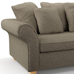 Мебельная ткань Шенилл коричневый цвет 138 см T4-28 варинант исполнения - 4 | Loft Concept в Нижнем Новгороде