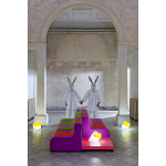 Дизайнерское кресло зеленое Poltronova Sofo Verosa Green Pink Armchair варинант исполнения - 5 | Loft Concept в Нижнем Новгороде