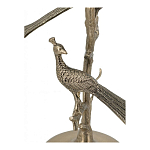 Столик с круглой стеклянной столешницей и корпусом в виде двух павлинов на ветке Table Two Peacocks варинант исполнения - 5 | Loft Concept в Нижнем Новгороде