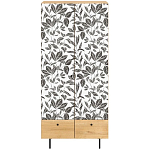 Шкаф с принтом Leaf bouquet варинант исполнения - 2 | Loft Concept в Нижнем Новгороде