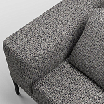 Мебельная ткань Шенилл серый цвет 142 см T4-46 варинант исполнения - 9 | Loft Concept в Нижнем Новгороде