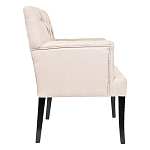 Кресло Addison Chic Armchair beige flax варинант исполнения - 1 | Loft Concept в Нижнем Новгороде