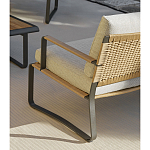 Дизайнерское уличное кресло на металлическом каркасе PHOENIX Armchair варинант исполнения - 6 | Loft Concept в Нижнем Новгороде