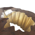 Кофейный стол Burl Exotic tree Coffee Table Black варинант исполнения - 3 | Loft Concept в Нижнем Новгороде