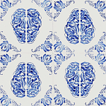 Плитка с узором Мозг варинант исполнения - 1 | Loft Concept в Нижнем Новгороде