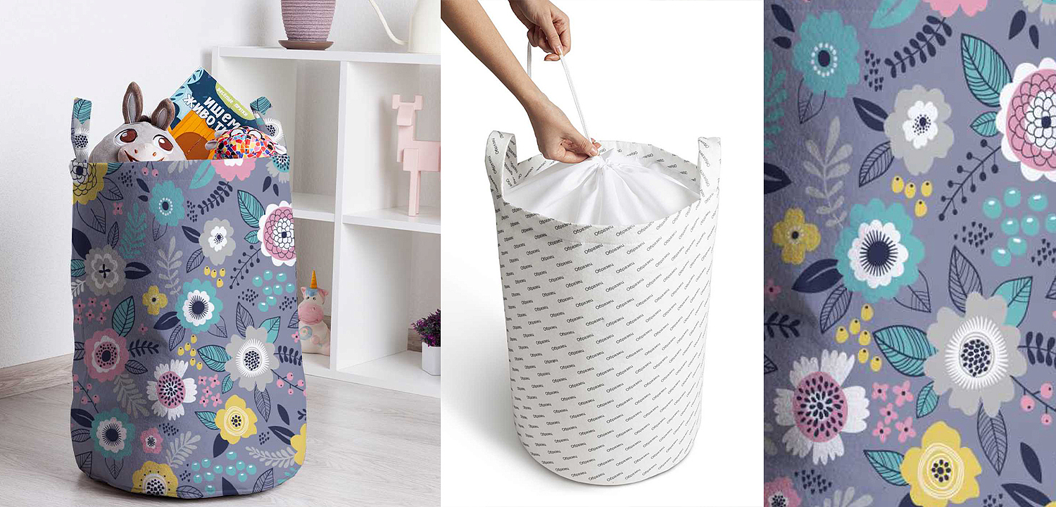 Корзина Funny Flowers Basket Корзина Funny Flowers Basket - Loft-Concept в Нижнем Новгороде